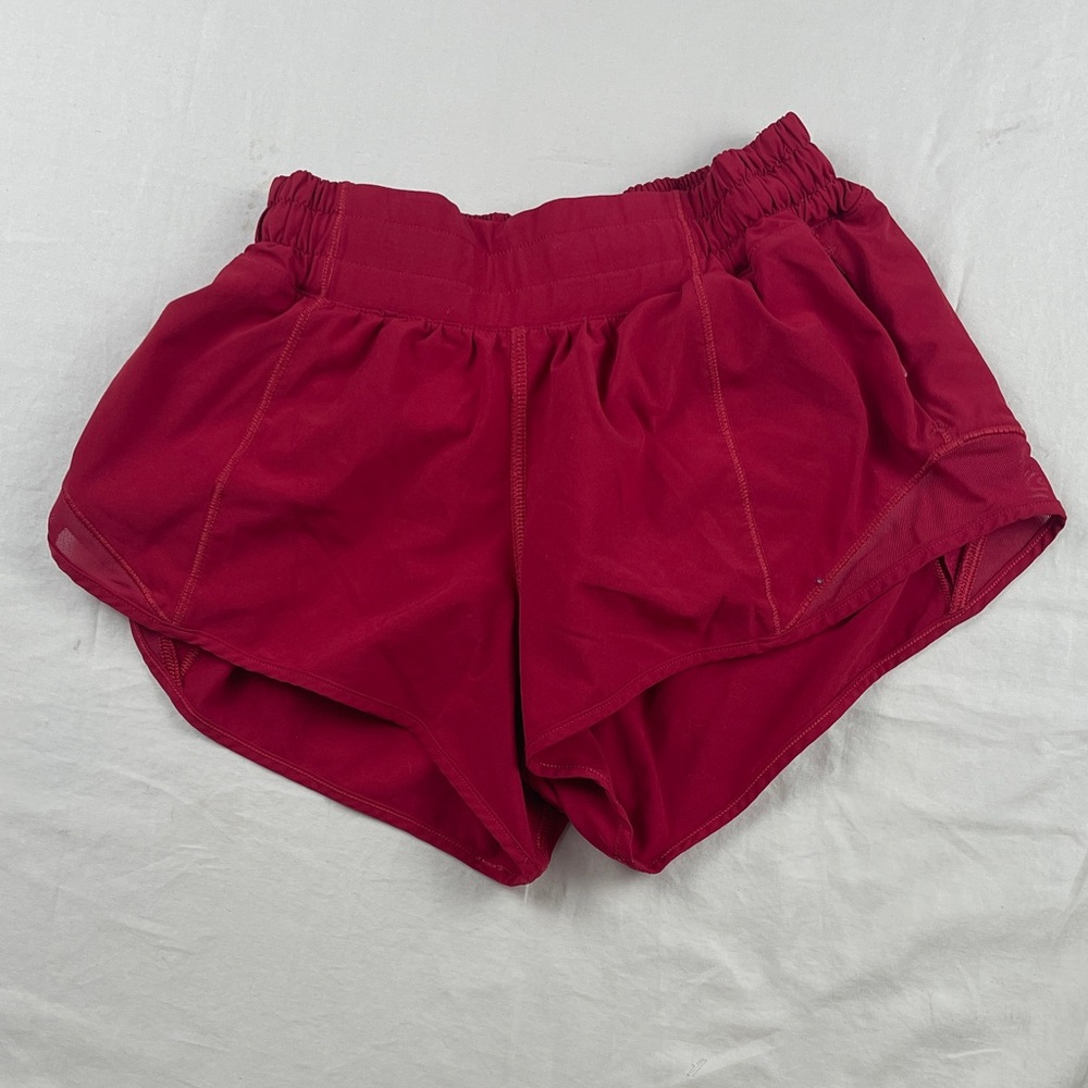 lululemon athletica Red Kids Athletic Shorts